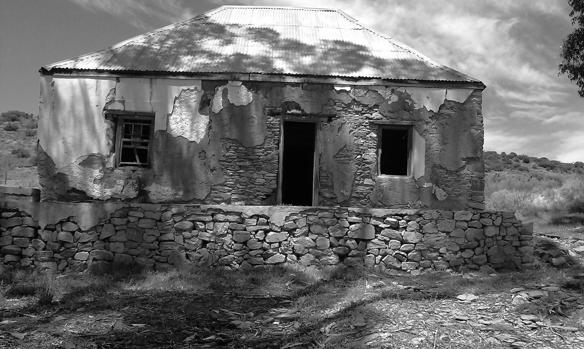 Abandoned farmstead, Karoo
